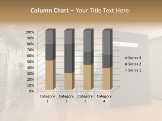 Desks Room Corporation PowerPoint Template