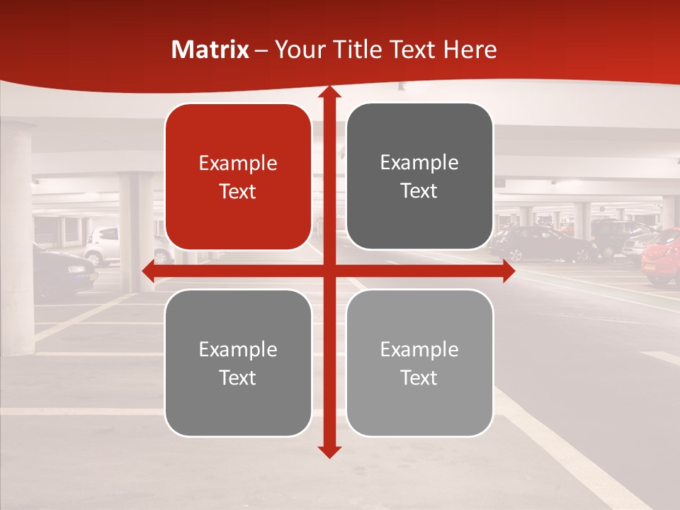 Red Transport Large PowerPoint Template