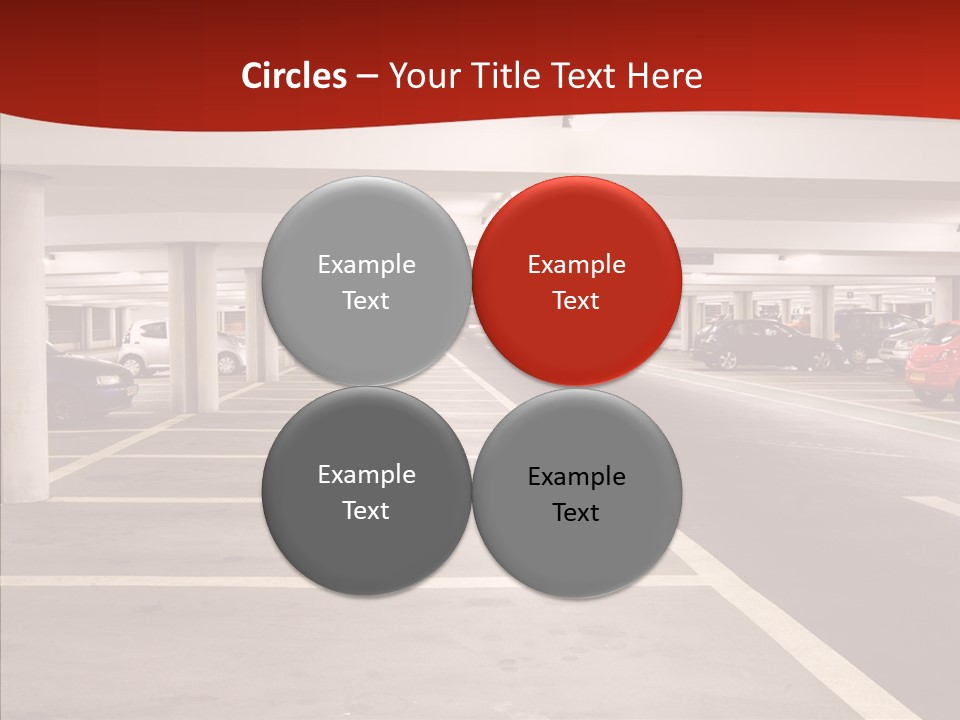 Red Transport Large PowerPoint Template