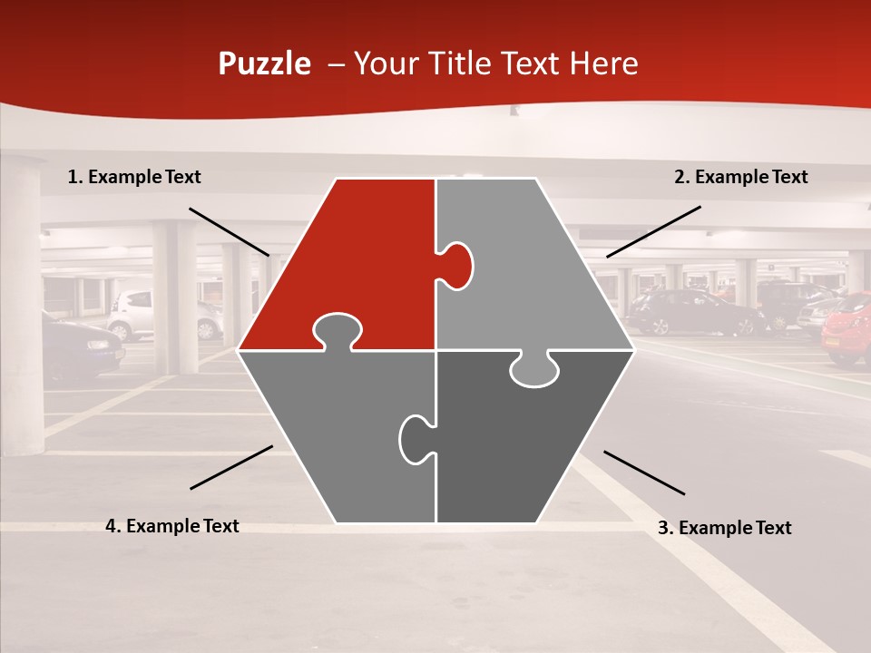 Red Transport Large PowerPoint Template