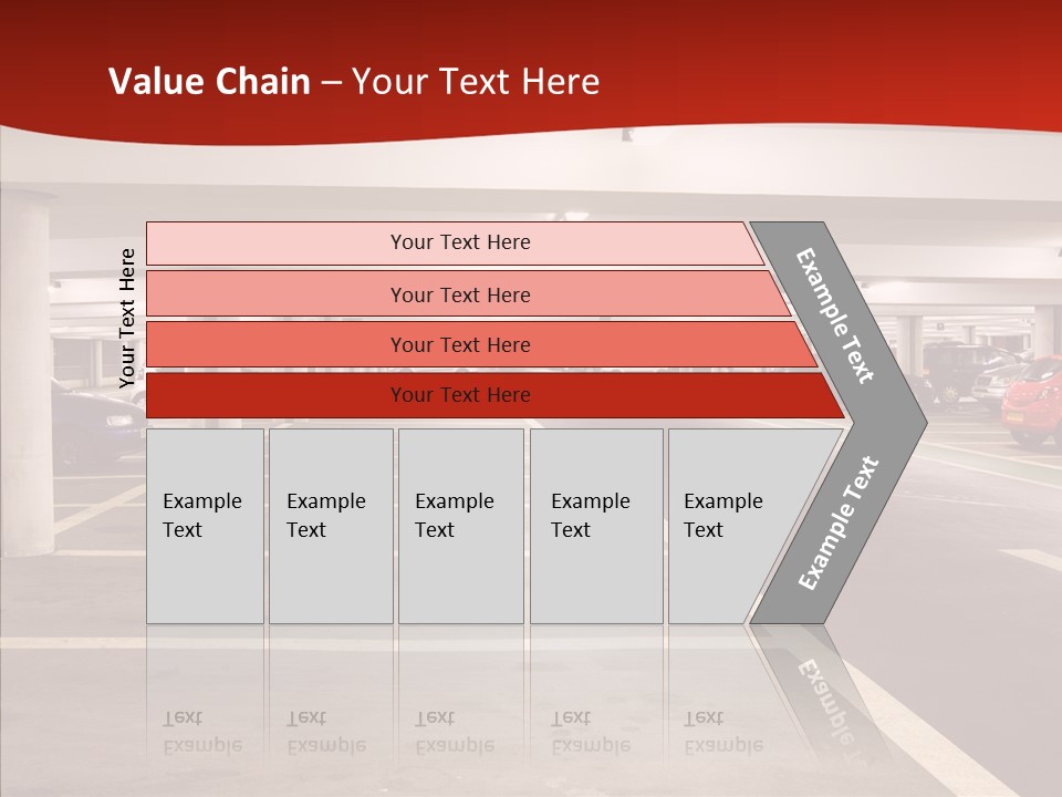 Red Transport Large PowerPoint Template