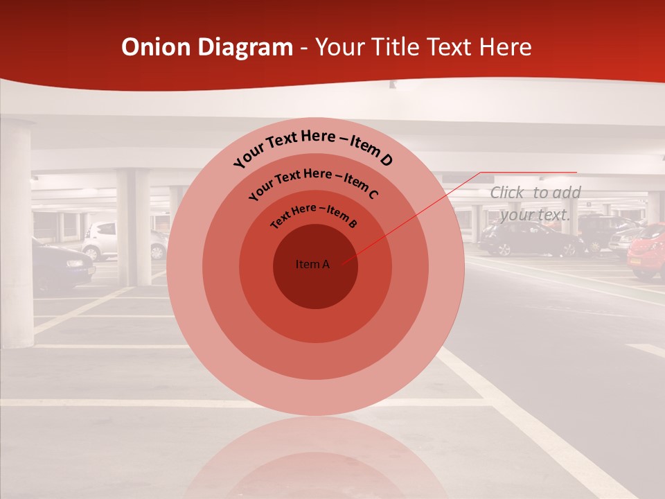 Red Transport Large PowerPoint Template