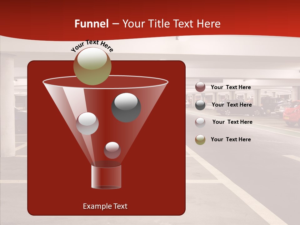 Red Transport Large PowerPoint Template