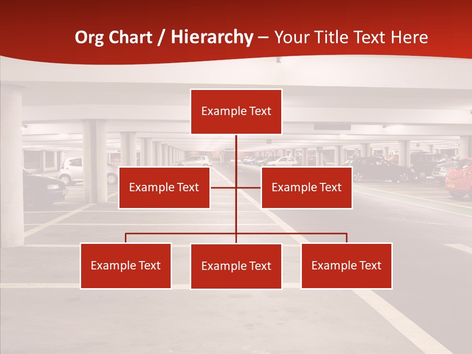Red Transport Large PowerPoint Template