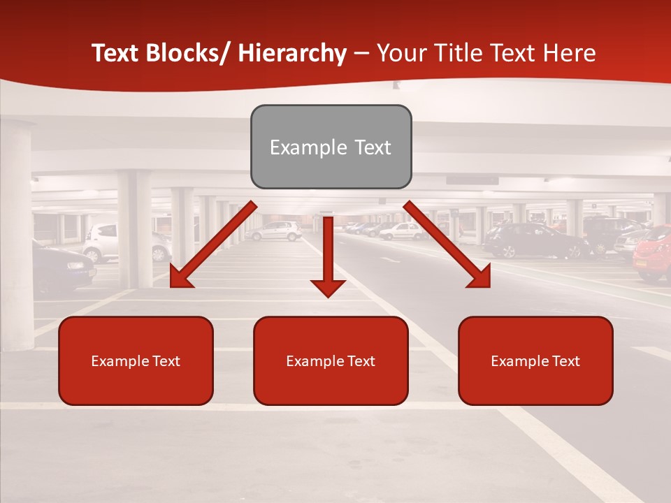 Red Transport Large PowerPoint Template