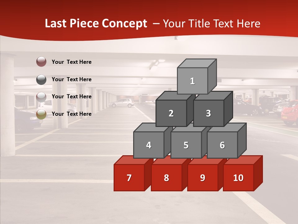 Red Transport Large PowerPoint Template