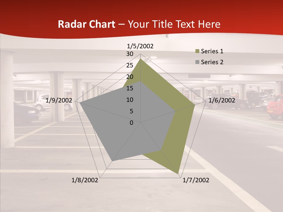 Red Transport Large PowerPoint Template