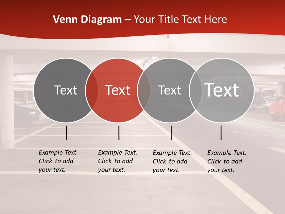 Red Transport Large PowerPoint Template