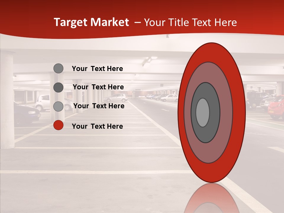 Red Transport Large PowerPoint Template