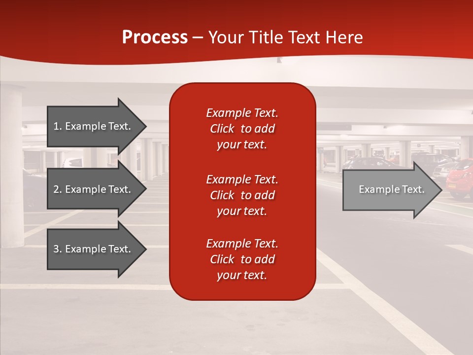 Red Transport Large PowerPoint Template