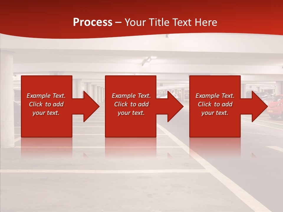 Red Transport Large PowerPoint Template