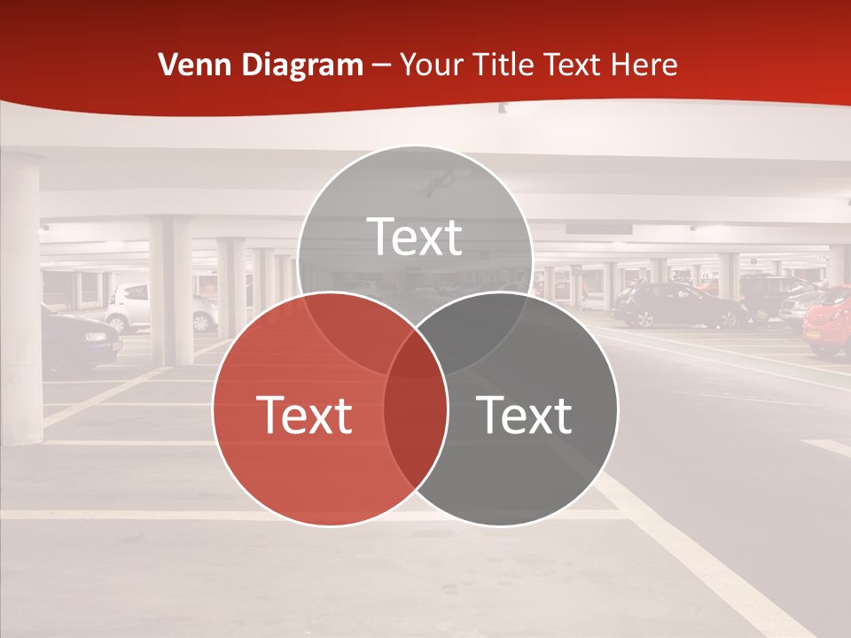 Red Transport Large PowerPoint Template