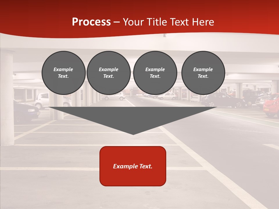 Red Transport Large PowerPoint Template