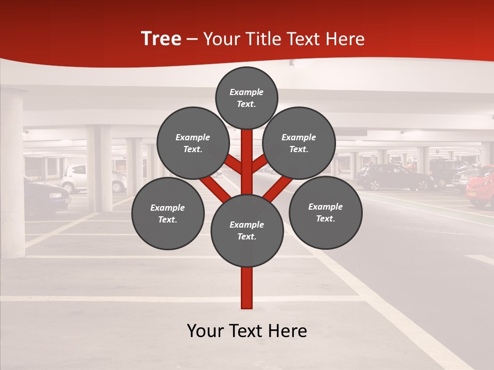 Red Transport Large PowerPoint Template