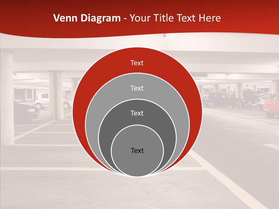 Red Transport Large PowerPoint Template