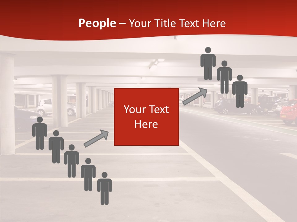 Red Transport Large PowerPoint Template