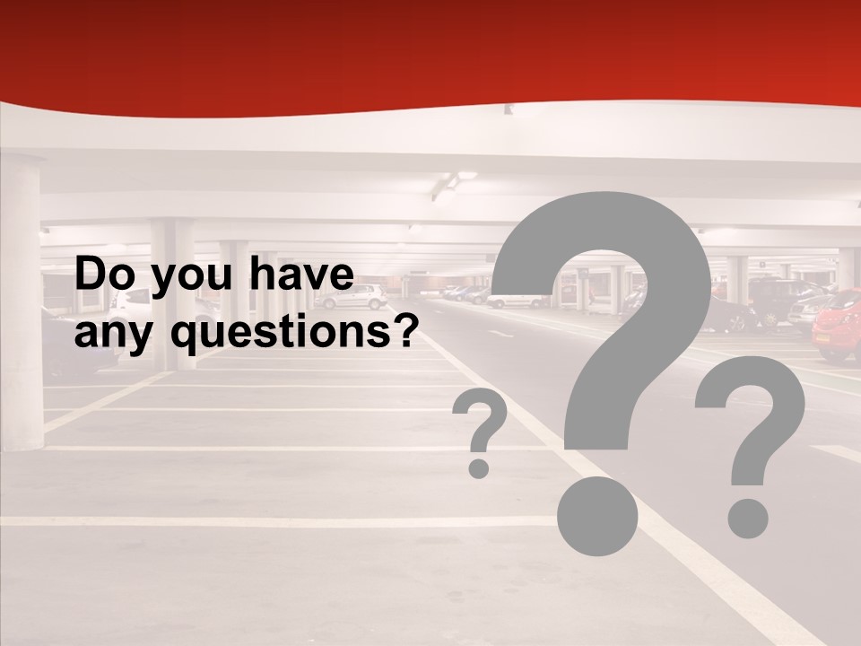 Red Transport Large PowerPoint Template