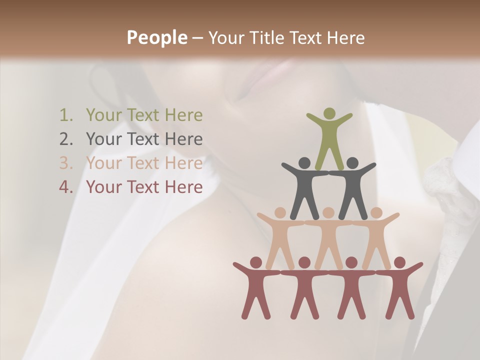 Laughing Together People PowerPoint Template
