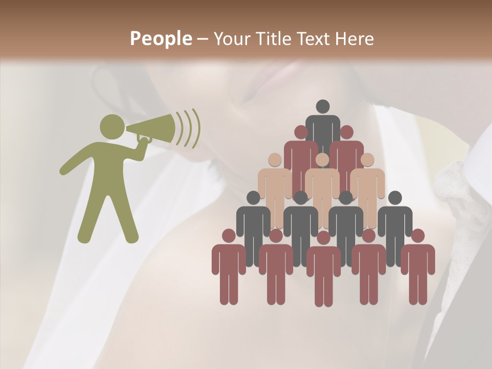 Laughing Together People PowerPoint Template