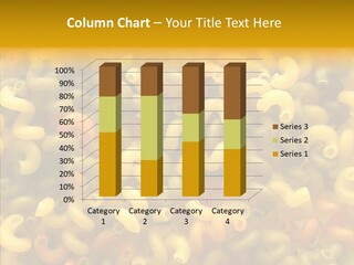 Pasta Close Up Green PowerPoint Template