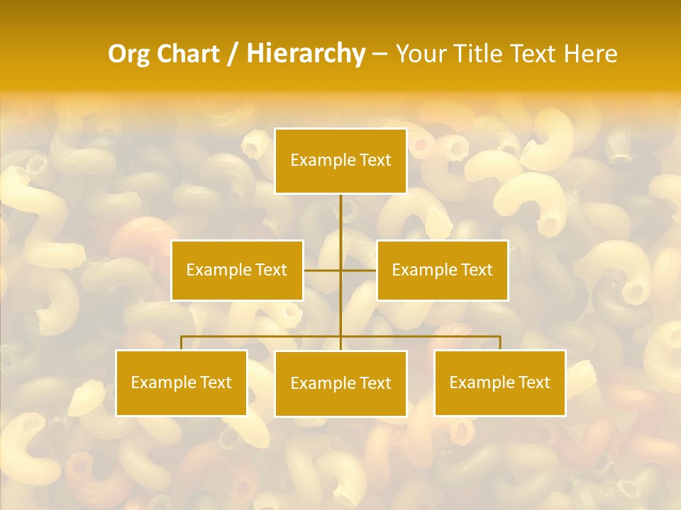 Pasta Close Up Green PowerPoint Template