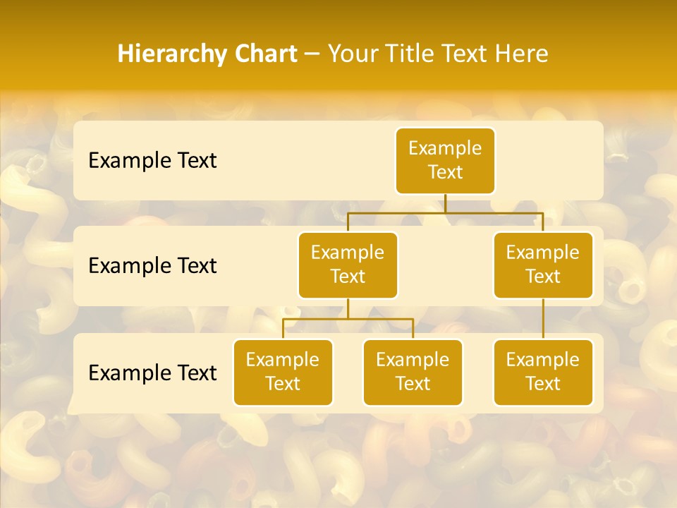Pasta Close Up Green PowerPoint Template