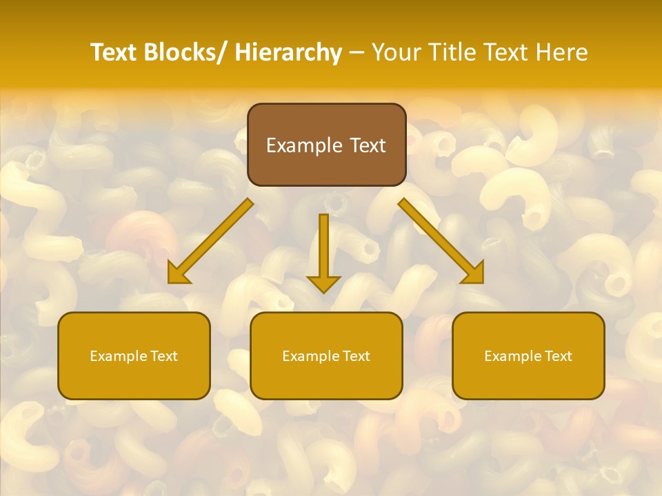 Pasta Close Up Green PowerPoint Template