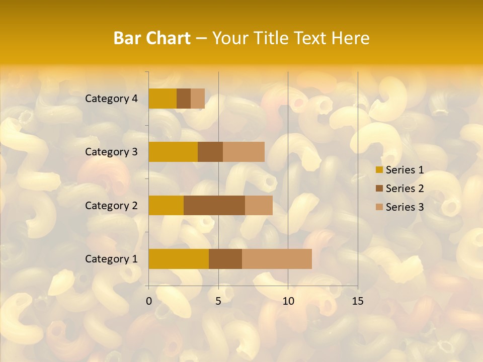 Pasta Close Up Green PowerPoint Template