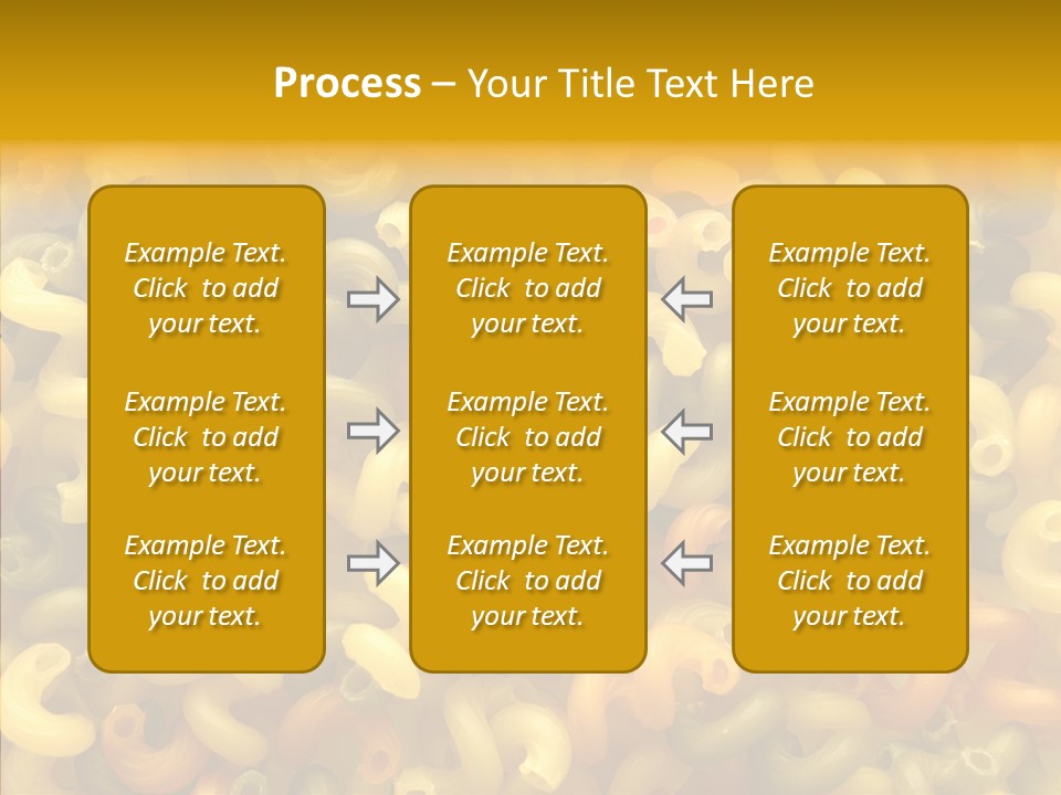 Pasta Close Up Green PowerPoint Template