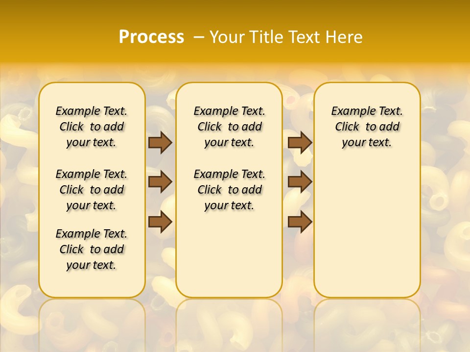 Pasta Close Up Green PowerPoint Template