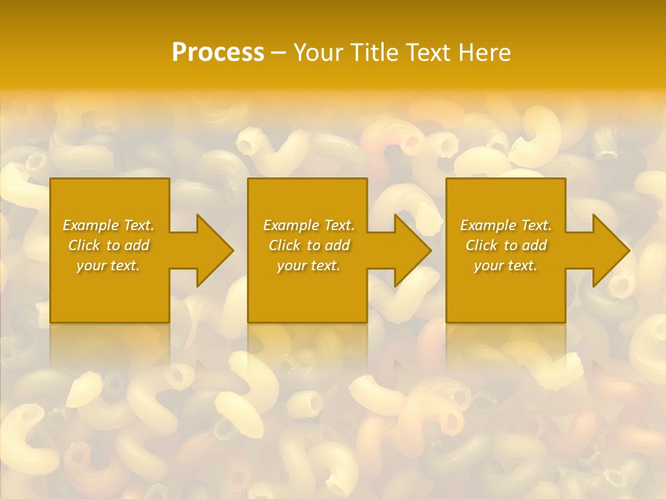 Pasta Close Up Green PowerPoint Template