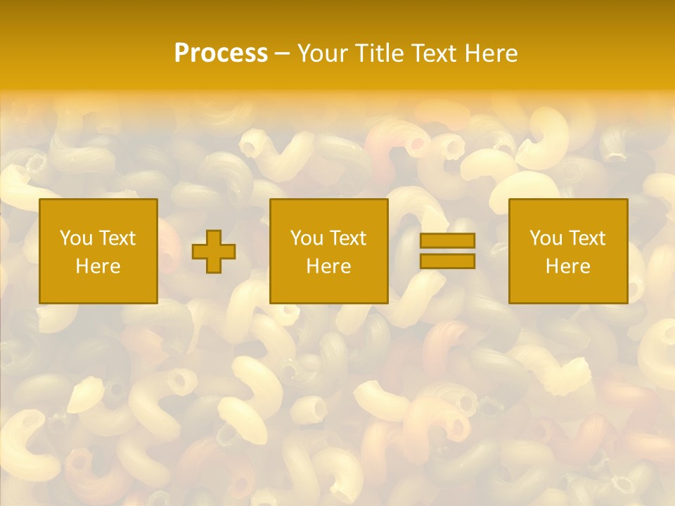Pasta Close Up Green PowerPoint Template