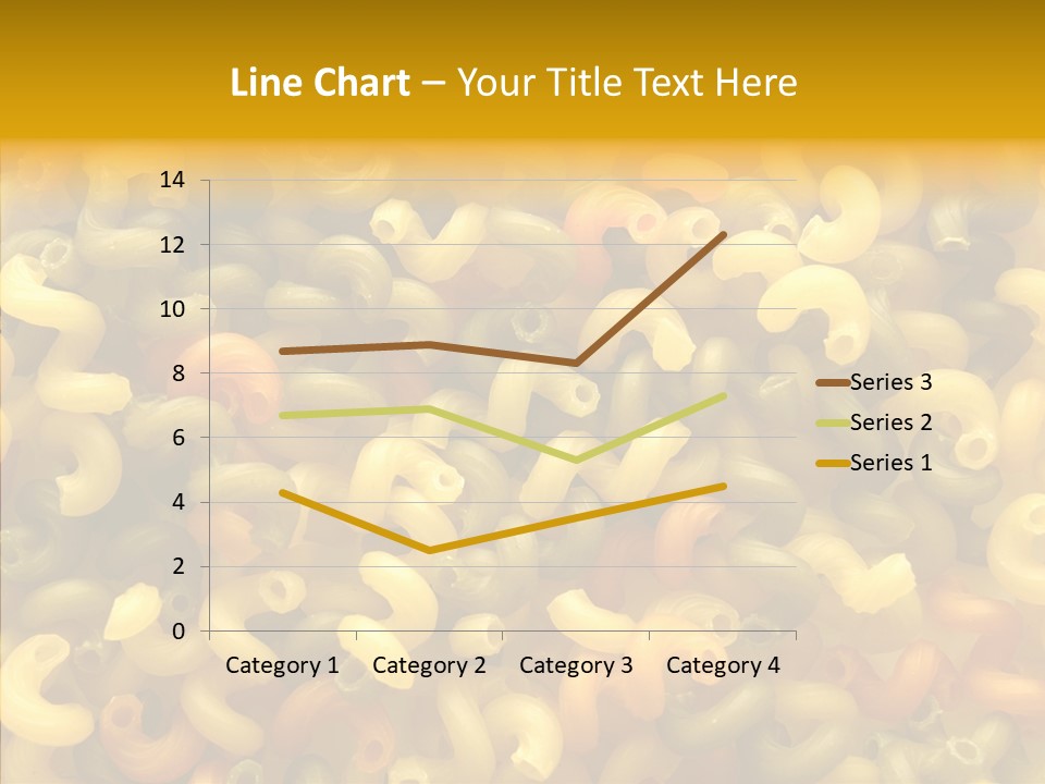 Pasta Close Up Green PowerPoint Template
