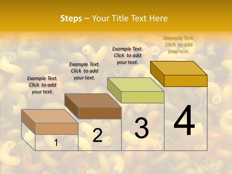 Pasta Close Up Green PowerPoint Template