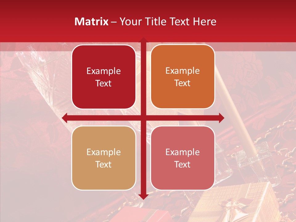 Box Luxury Gift PowerPoint Template