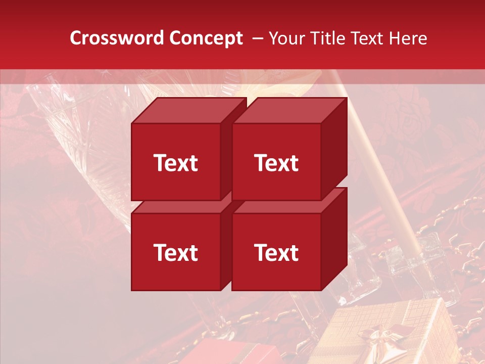 Box Luxury Gift PowerPoint Template