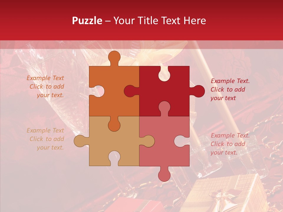 Box Luxury Gift PowerPoint Template