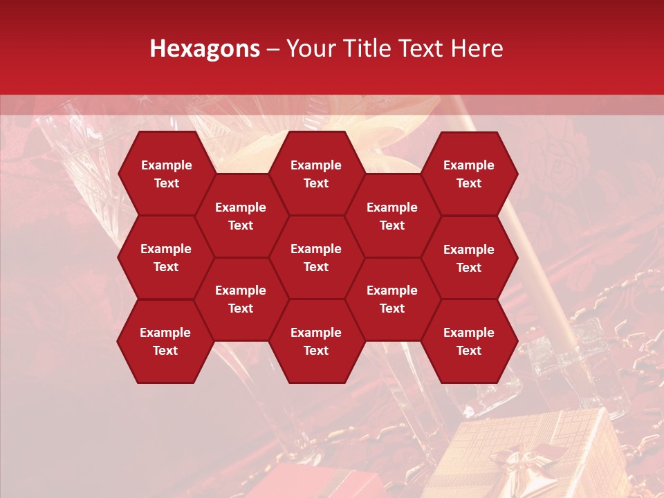 Box Luxury Gift PowerPoint Template