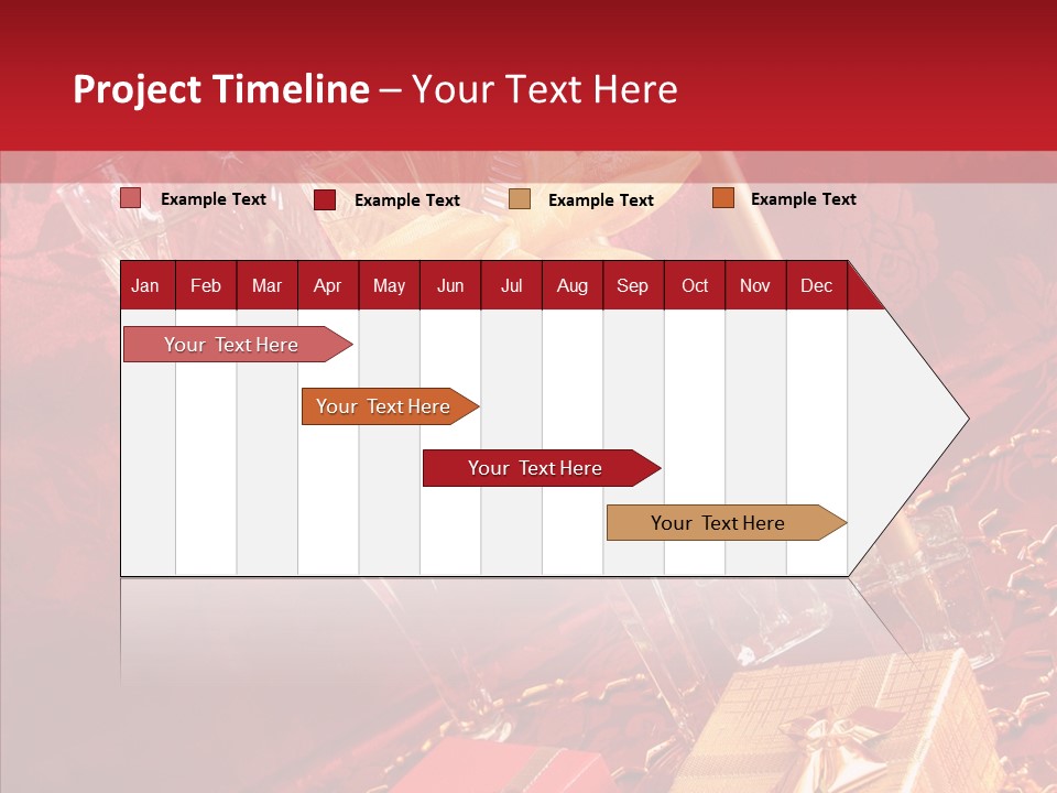 Box Luxury Gift PowerPoint Template