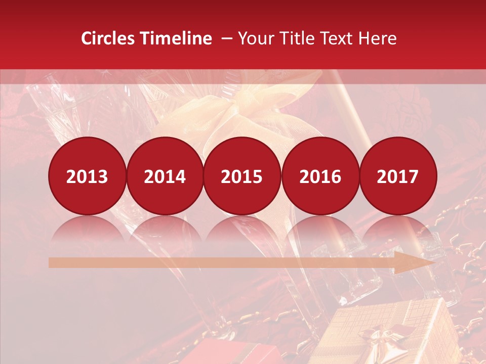 Box Luxury Gift PowerPoint Template