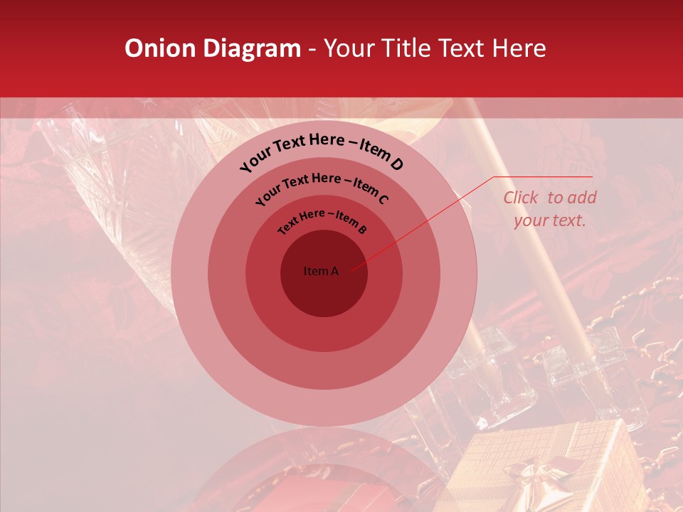 Box Luxury Gift PowerPoint Template