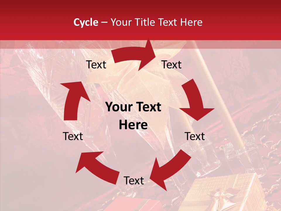 Box Luxury Gift PowerPoint Template