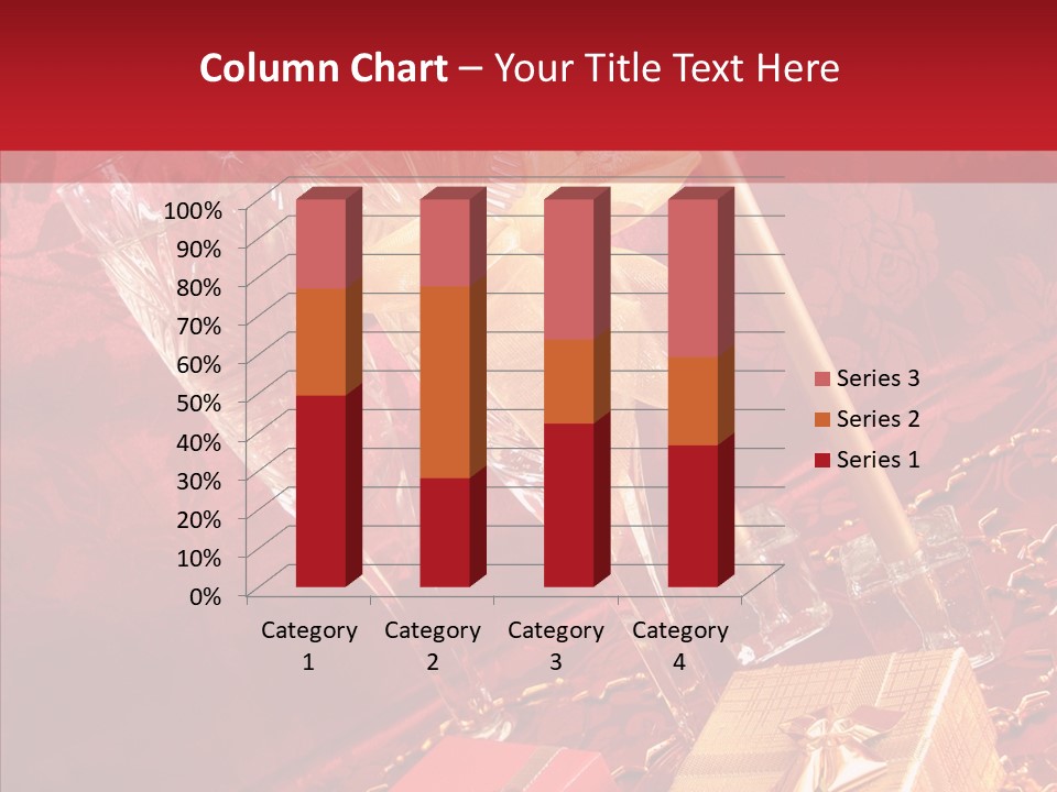 Box Luxury Gift PowerPoint Template