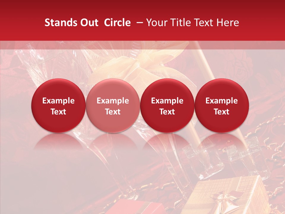 Box Luxury Gift PowerPoint Template