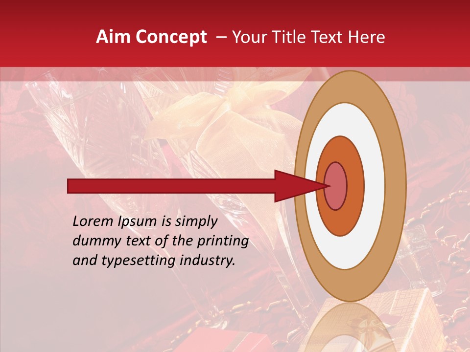 Box Luxury Gift PowerPoint Template