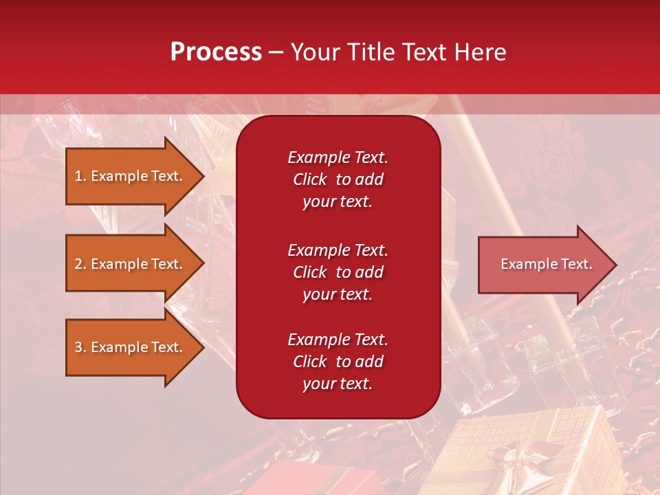 Box Luxury Gift PowerPoint Template