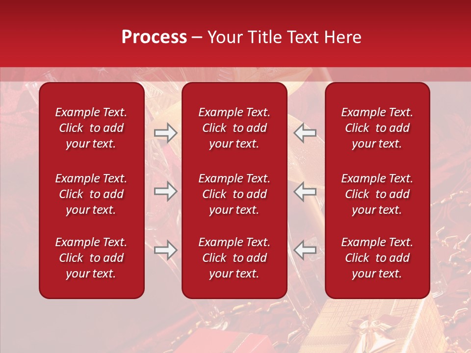 Box Luxury Gift PowerPoint Template