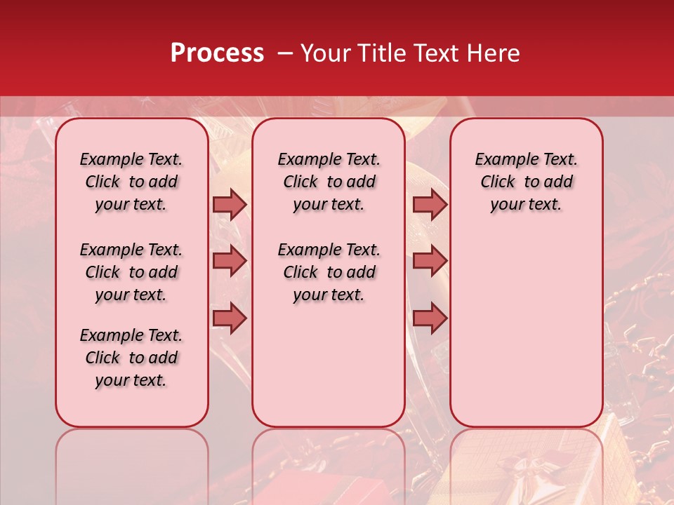 Box Luxury Gift PowerPoint Template