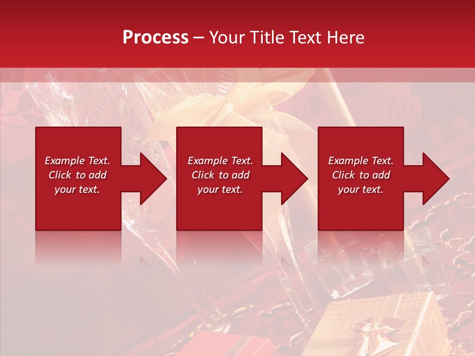 Box Luxury Gift PowerPoint Template