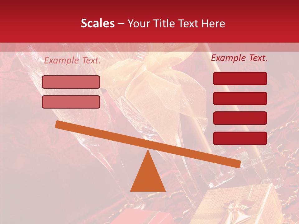 Box Luxury Gift PowerPoint Template